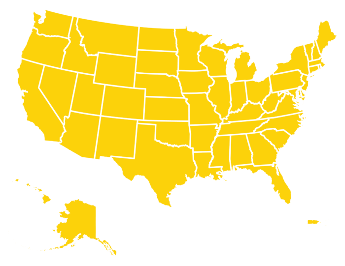 Map of United States